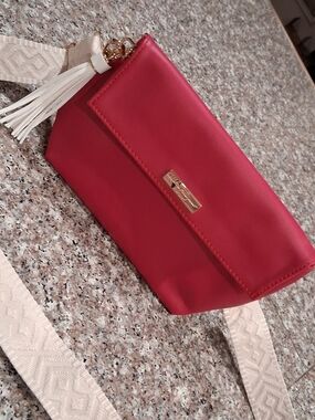 GWP Magenta Crossbody Belt Bag with Tassel.Brand New